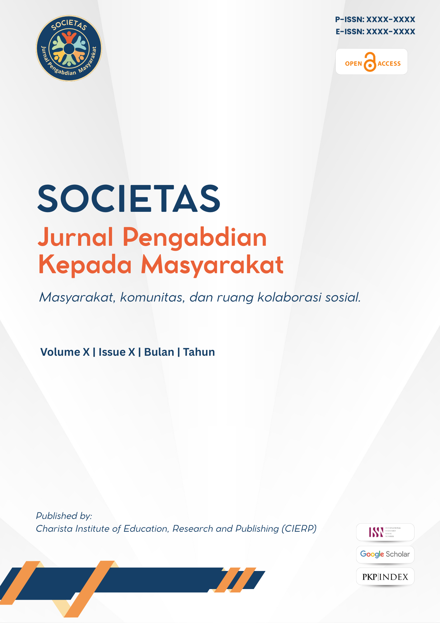 Cover Buku Jurnal Pengabdian Kepada Masyarakat